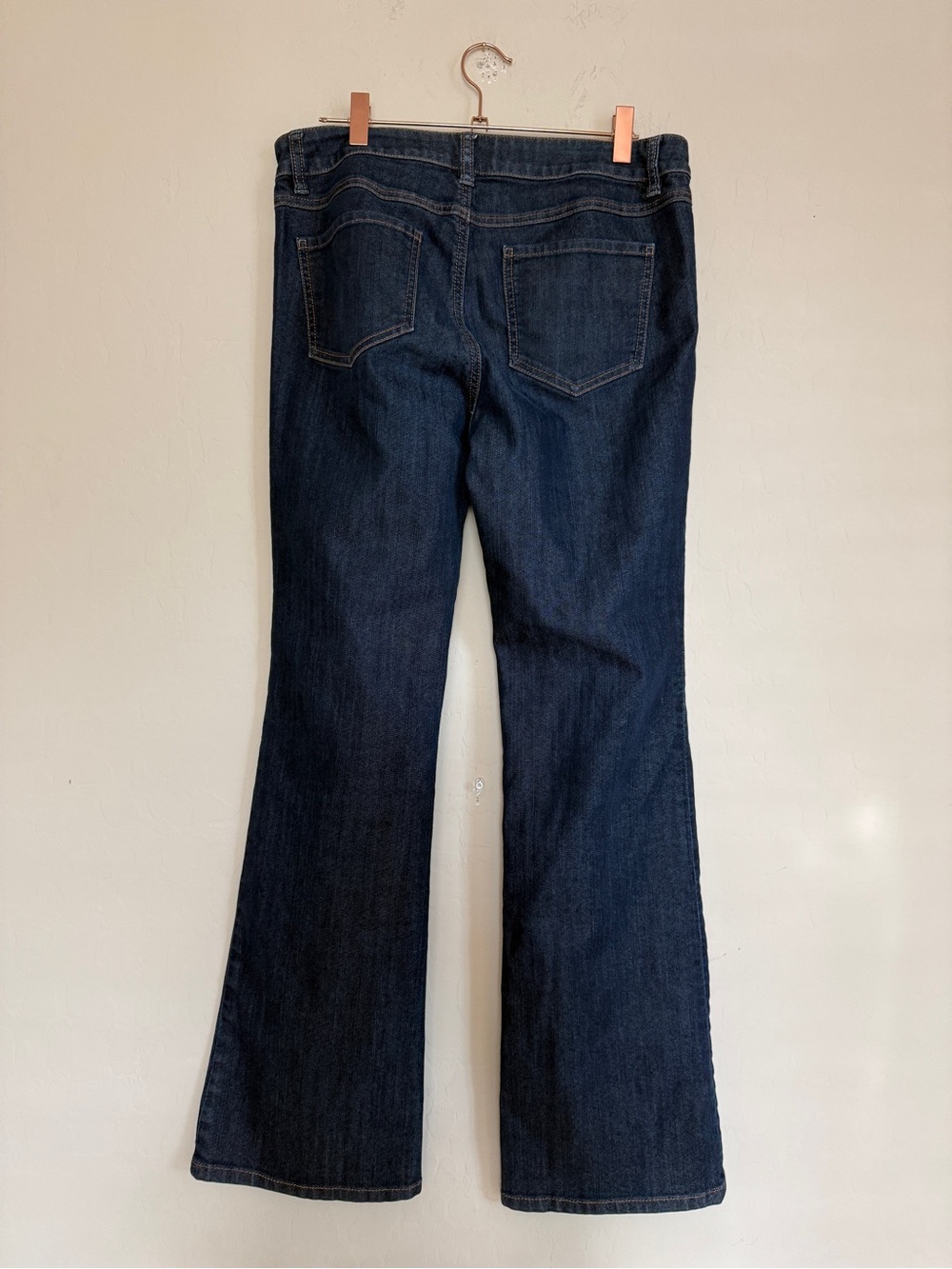 Cabi Women's Low Rise Dark Blue Bootcut Jeans Size 6